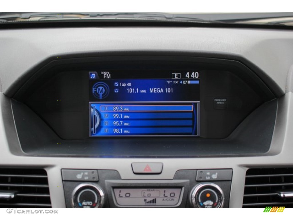 2016 Odyssey EX-L - Obsidian Blue Pearl / Gray photo #30