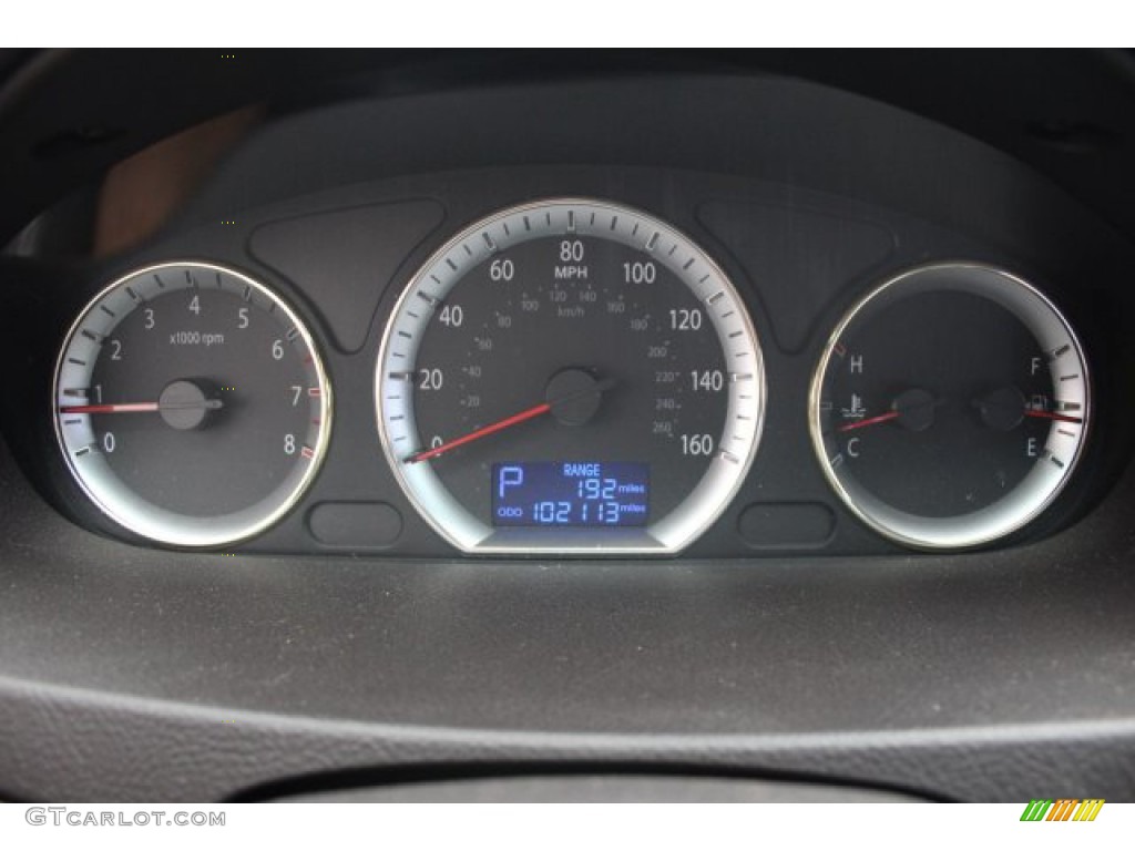 2009 Sonata Limited - Willow Gray / Gray photo #18