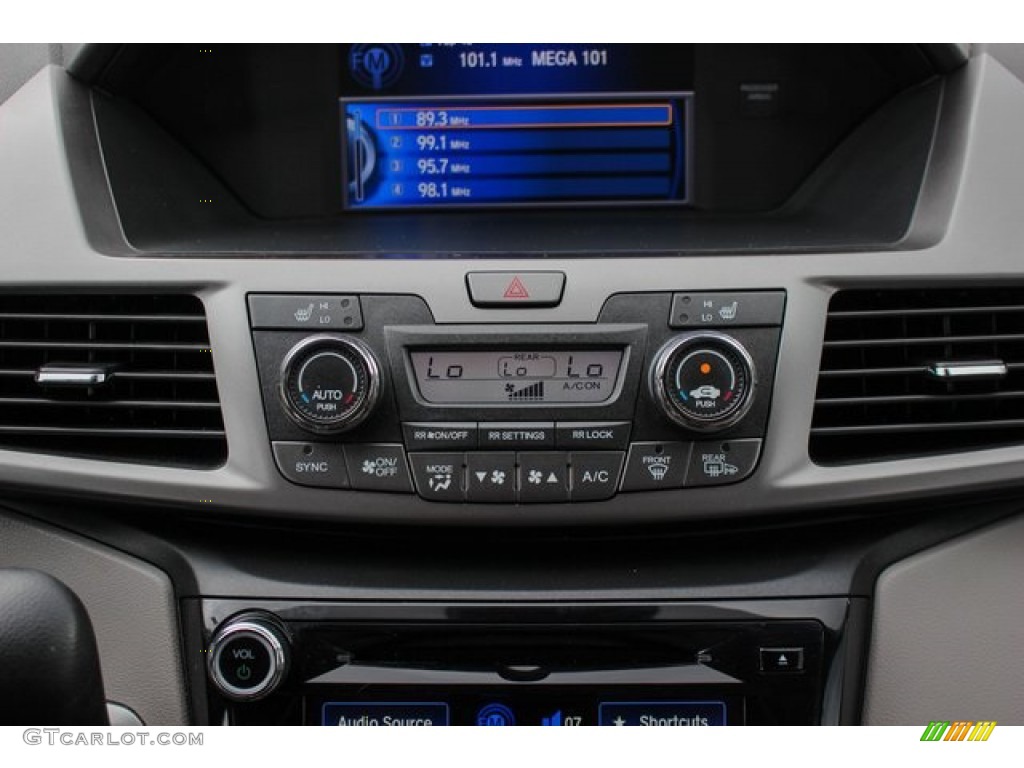 2016 Odyssey EX-L - Obsidian Blue Pearl / Gray photo #31