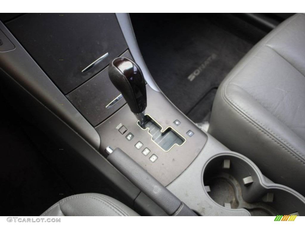 2009 Sonata Limited - Willow Gray / Gray photo #22
