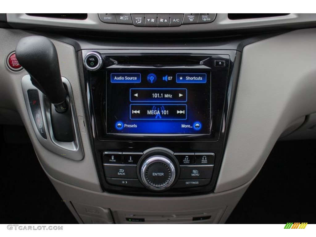 2016 Odyssey EX-L - Obsidian Blue Pearl / Gray photo #32