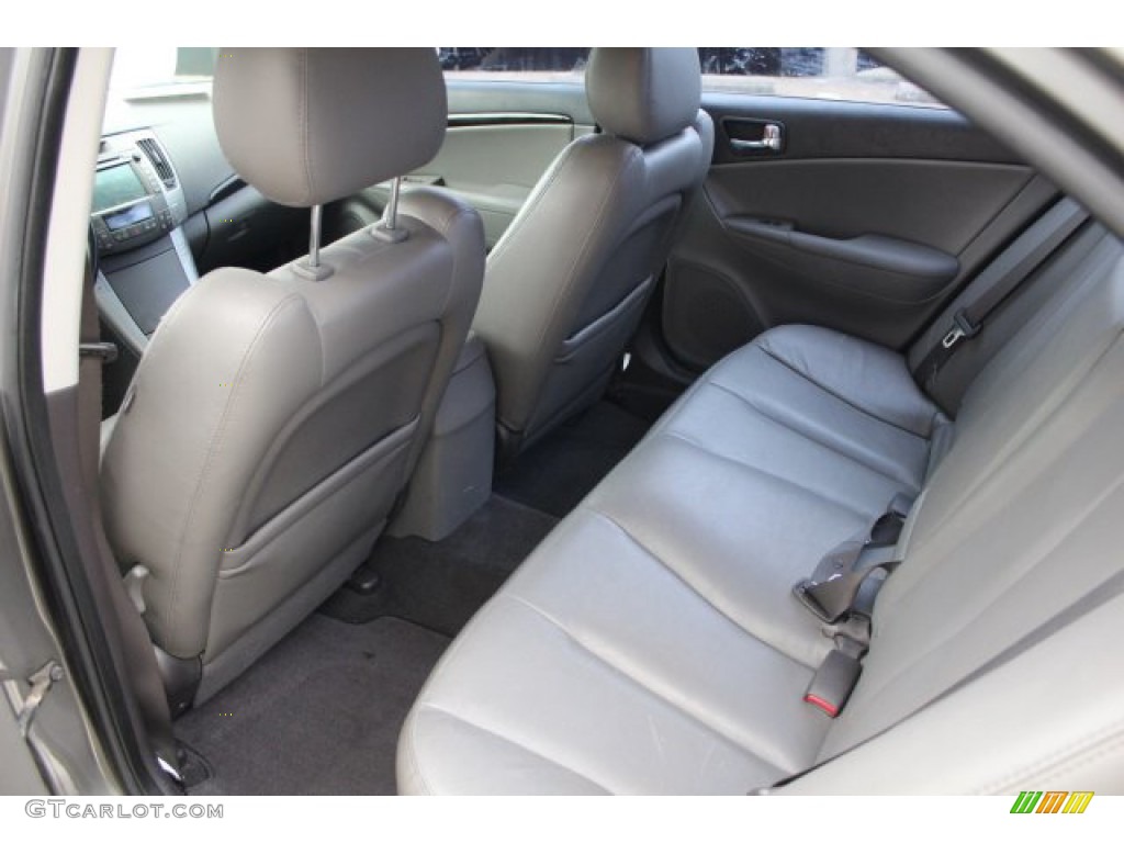 2009 Sonata Limited - Willow Gray / Gray photo #25