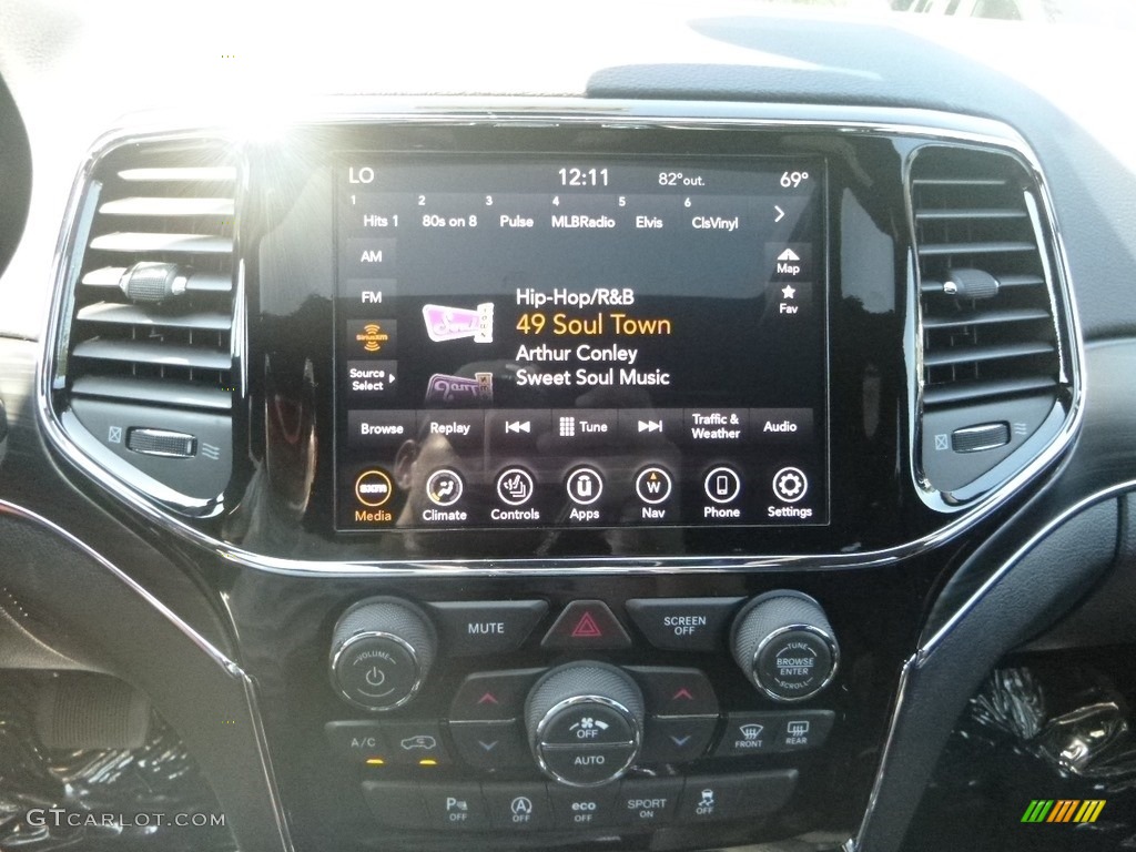 2020 Jeep Grand Cherokee Limited 4x4 Controls Photo #134800667