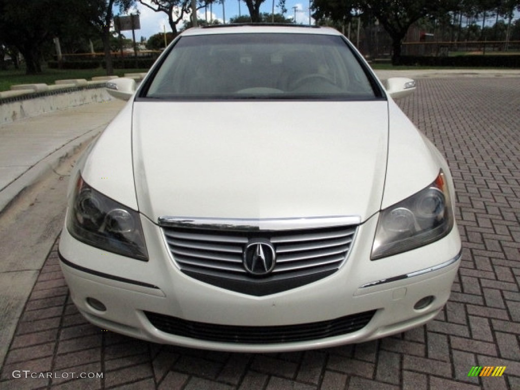 2006 RL 3.5 AWD Sedan - Premium White Pearl / Taupe photo #15