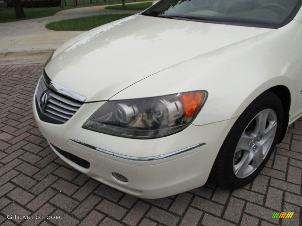 2006 RL 3.5 AWD Sedan - Premium White Pearl / Taupe photo #21