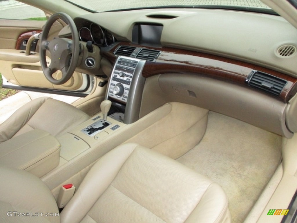 2006 RL 3.5 AWD Sedan - Premium White Pearl / Taupe photo #22