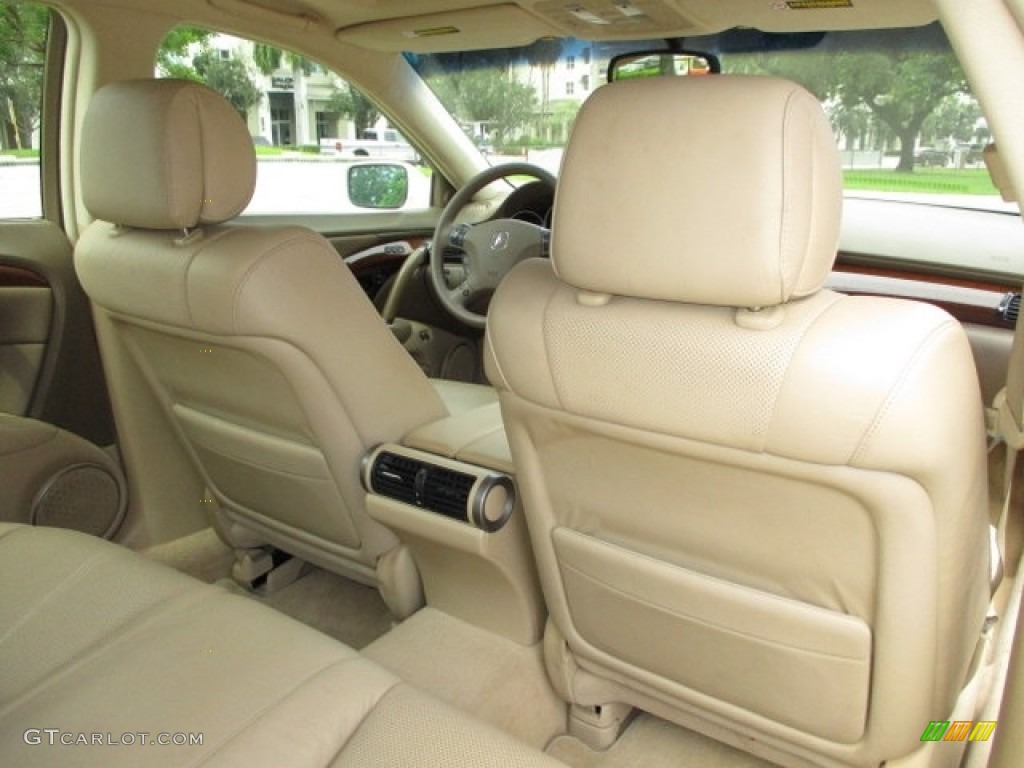 2006 RL 3.5 AWD Sedan - Premium White Pearl / Taupe photo #25