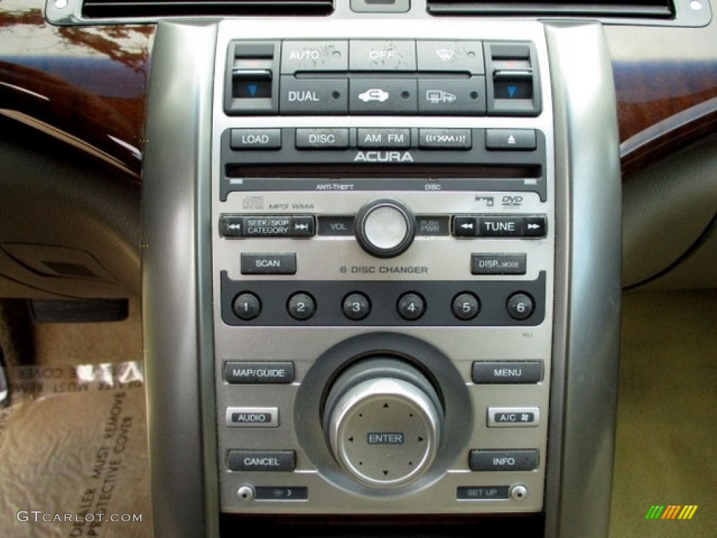 2006 RL 3.5 AWD Sedan - Premium White Pearl / Taupe photo #26