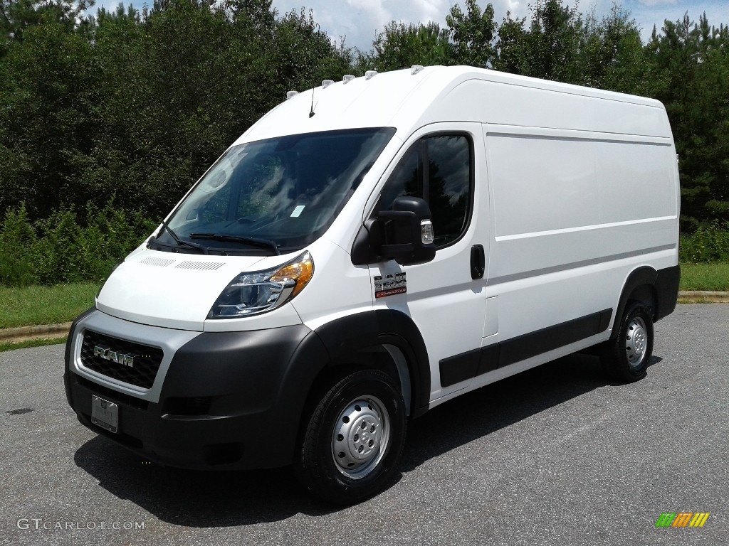2019 ProMaster 2500 High Roof Cargo Van - Bright White / Black photo #2