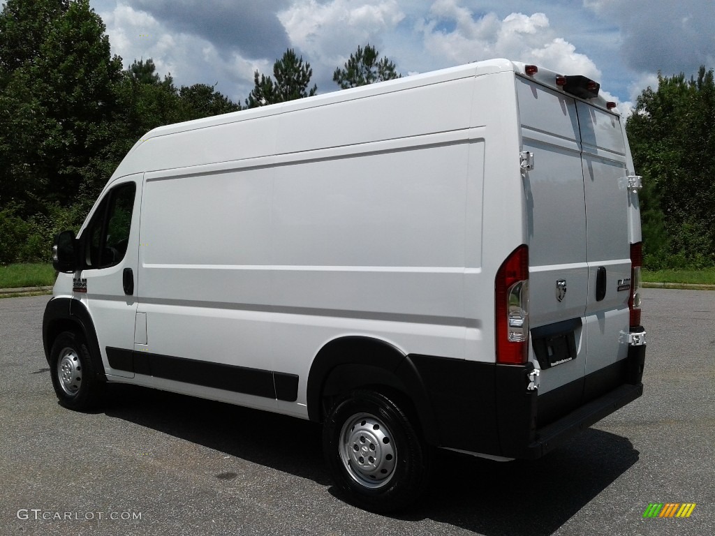 2019 ProMaster 2500 High Roof Cargo Van - Bright White / Black photo #8