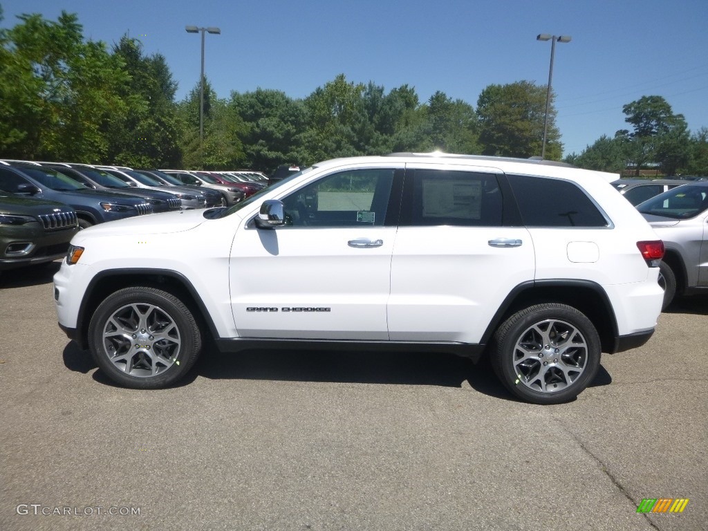 Bright White 2020 Jeep Grand Cherokee Limited 4x4 Exterior Photo #134801417