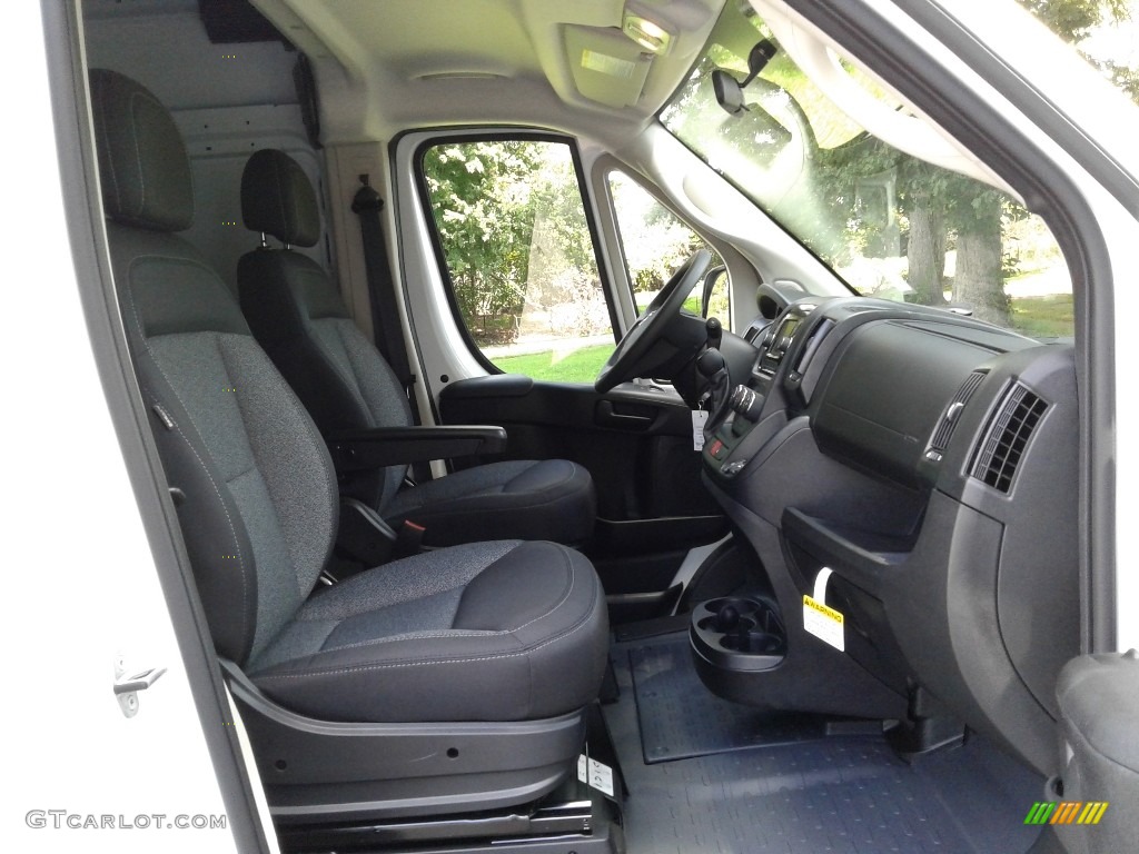 2019 ProMaster 2500 High Roof Cargo Van - Bright White / Black photo #14