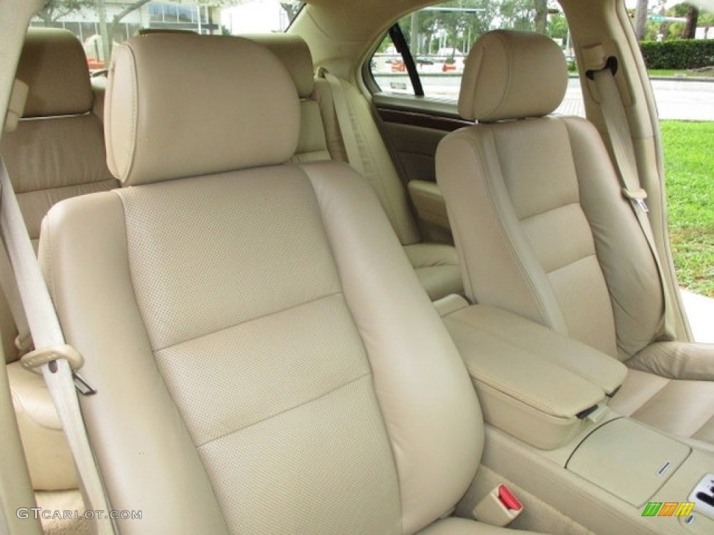 2006 RL 3.5 AWD Sedan - Premium White Pearl / Taupe photo #42