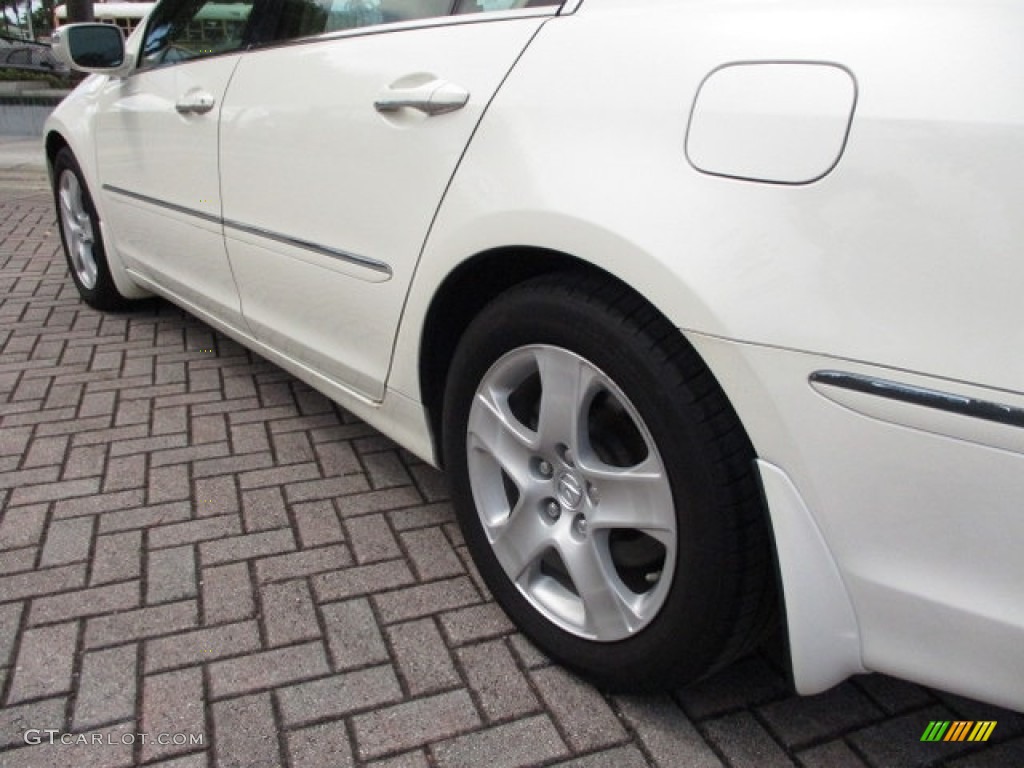 2006 RL 3.5 AWD Sedan - Premium White Pearl / Taupe photo #47