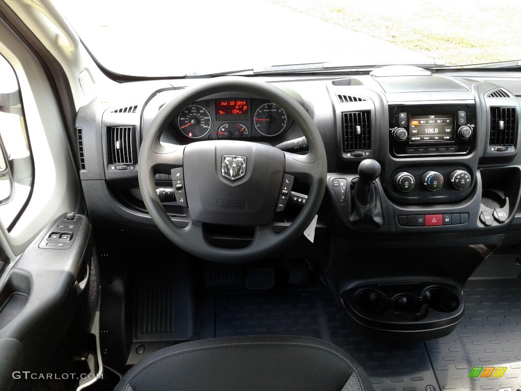 2019 ProMaster 2500 High Roof Cargo Van - Bright White / Black photo #23