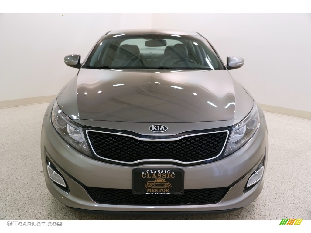2014 Optima EX - Satin Metal / Gray photo #2