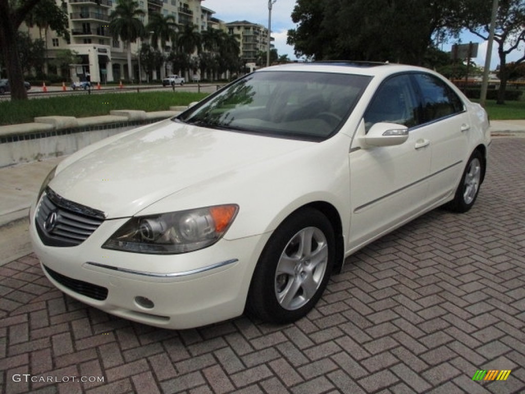 2006 RL 3.5 AWD Sedan - Premium White Pearl / Taupe photo #58