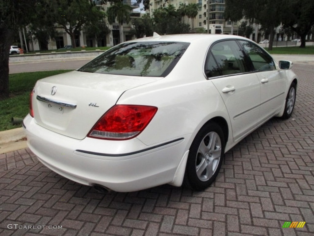 2006 RL 3.5 AWD Sedan - Premium White Pearl / Taupe photo #61
