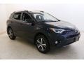 2018 Galactic Aqua Mica Toyota RAV4 XLE  photo #1
