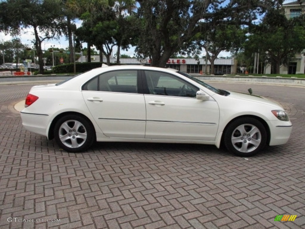 2006 RL 3.5 AWD Sedan - Premium White Pearl / Taupe photo #70