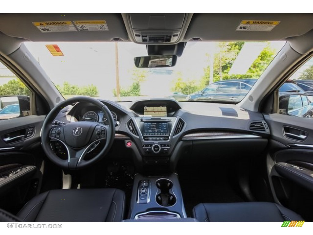 2020 Acura MDX Technology AWD Ebony Dashboard Photo #134804741