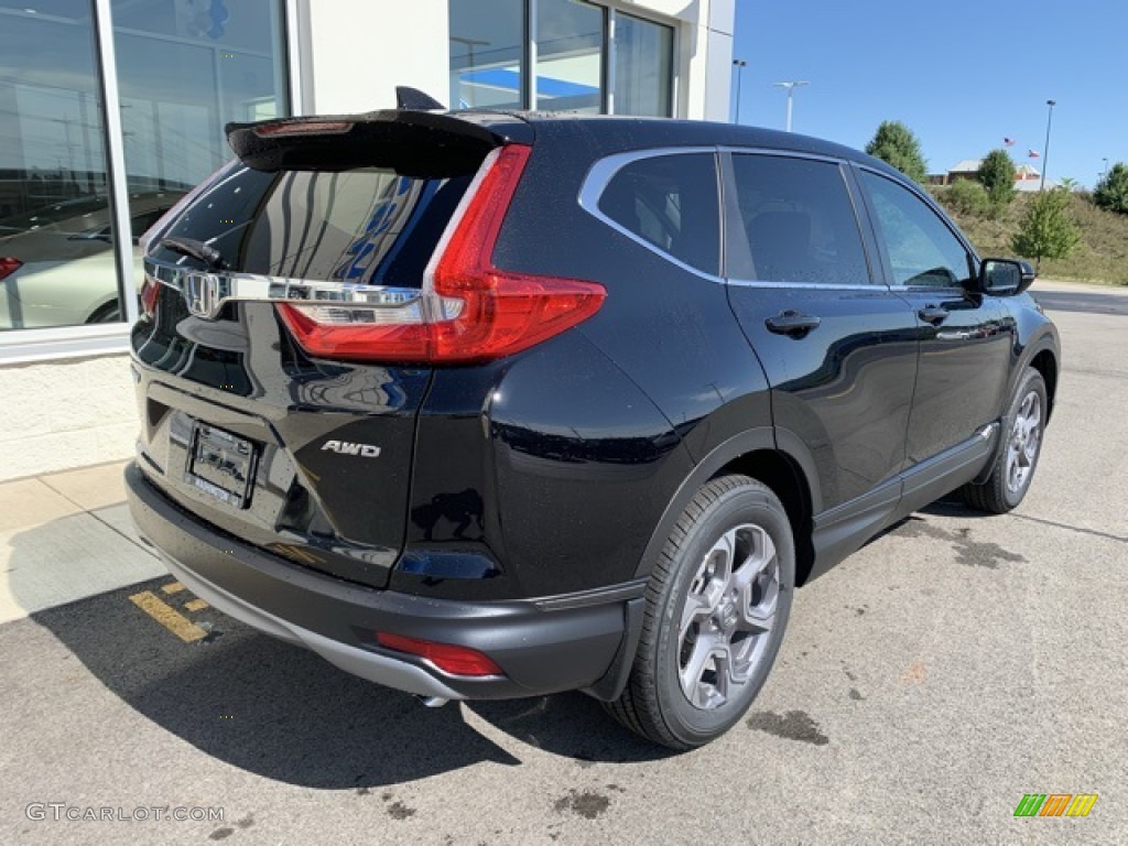 2019 CR-V EX AWD - Crystal Black Pearl / Black photo #7