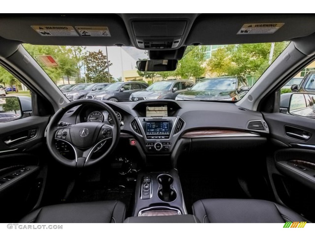 2020 Acura MDX Technology Ebony Dashboard Photo #134806319