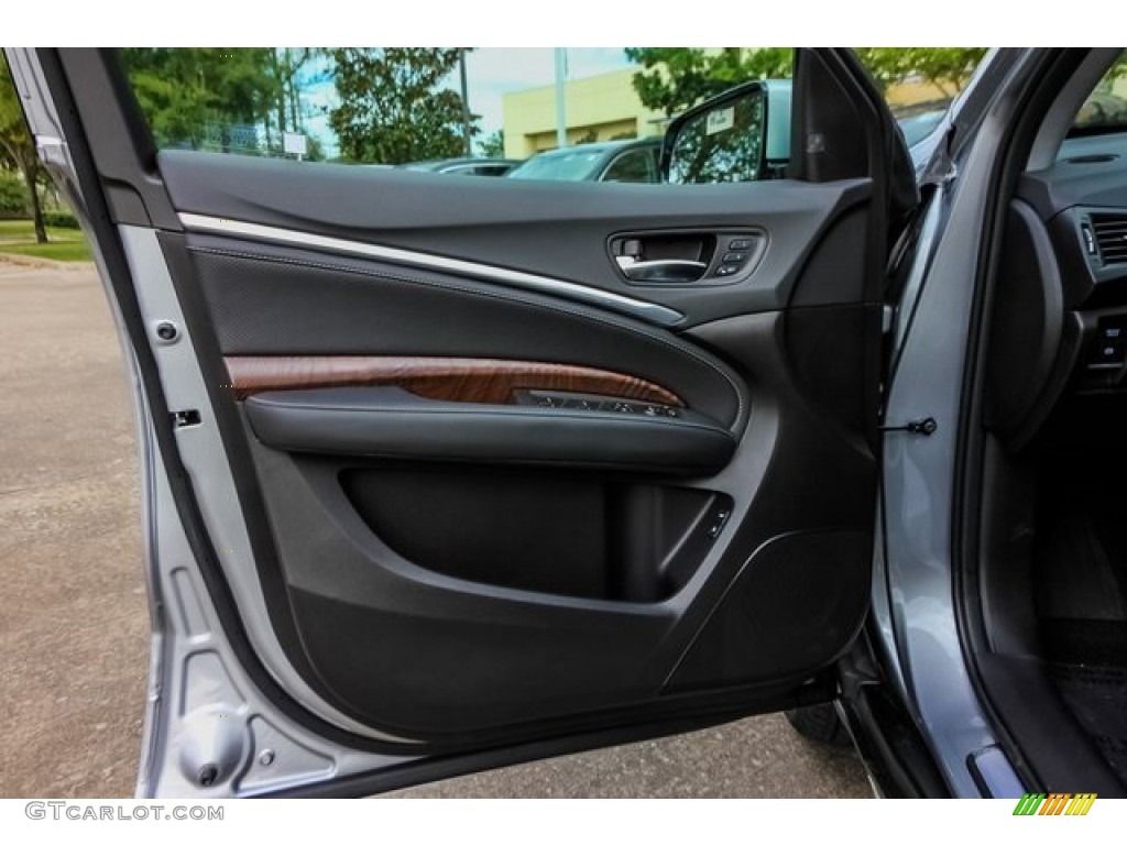 2020 Acura MDX Technology Ebony Door Panel Photo #134806445