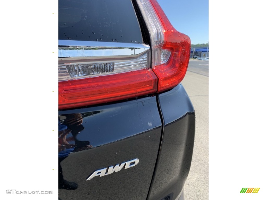 2019 CR-V EX AWD - Crystal Black Pearl / Black photo #22