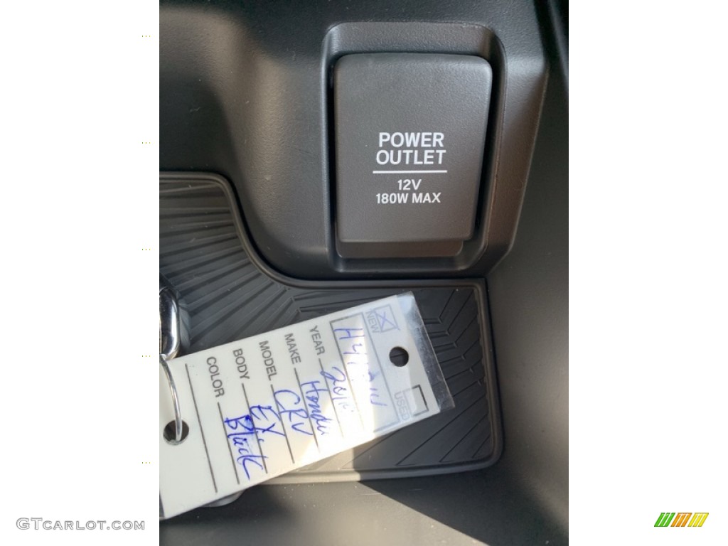 2019 CR-V EX AWD - Crystal Black Pearl / Black photo #38