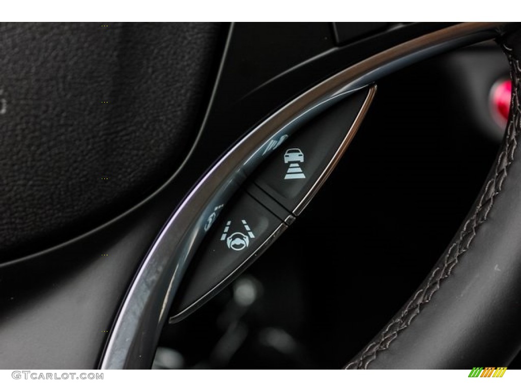 2020 Acura MDX Technology Ebony Steering Wheel Photo #134806811