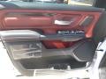 Red/Black 2020 Ram 1500 Rebel Crew Cab 4x4 Door Panel