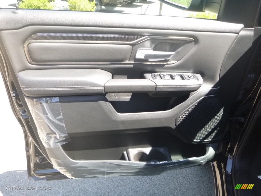 2020 Ram 1500 Rebel Crew Cab 4x4 Black Door Panel Photo #134808824