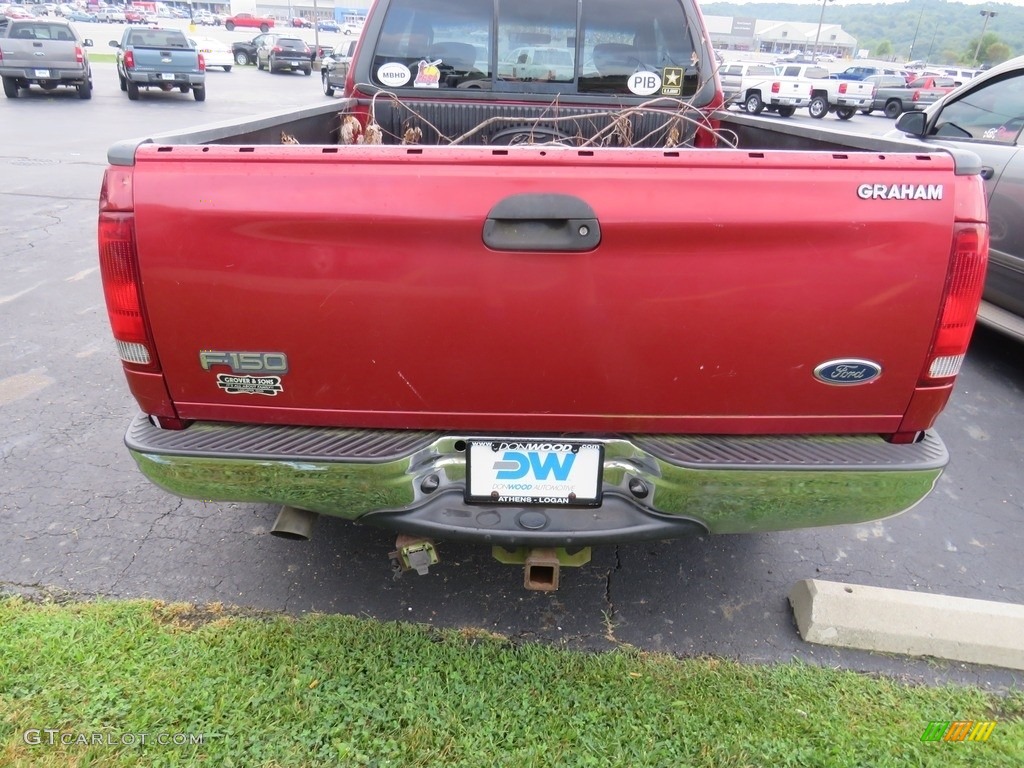 2002 F150 XLT SuperCab 4x4 - Silver Metallic / Medium Graphite photo #12