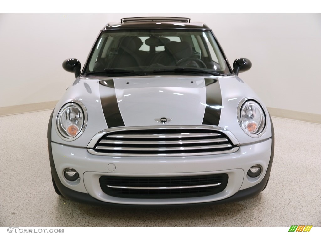 2014 Cooper Clubman - White Silver Metallic / Carbon Black photo #2