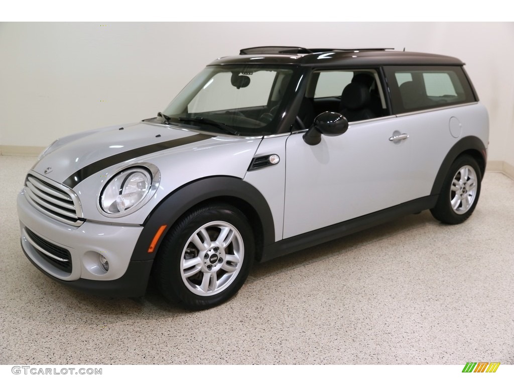 2014 Cooper Clubman - White Silver Metallic / Carbon Black photo #3