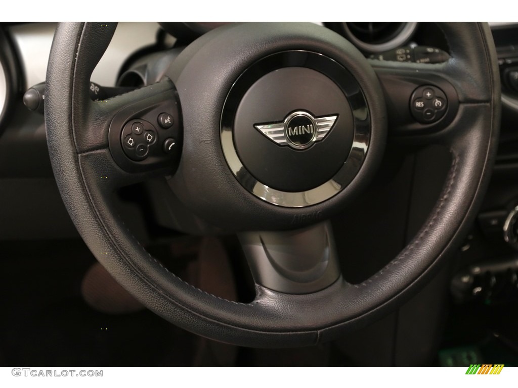 2014 Cooper Clubman - White Silver Metallic / Carbon Black photo #6