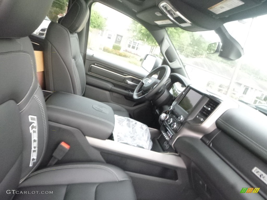 Black Interior 2020 Ram 1500 Rebel Crew Cab 4x4 Photo #134810815