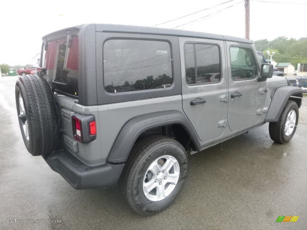 2020 Wrangler Unlimited Sport 4x4 - Sting-Gray / Black photo #5