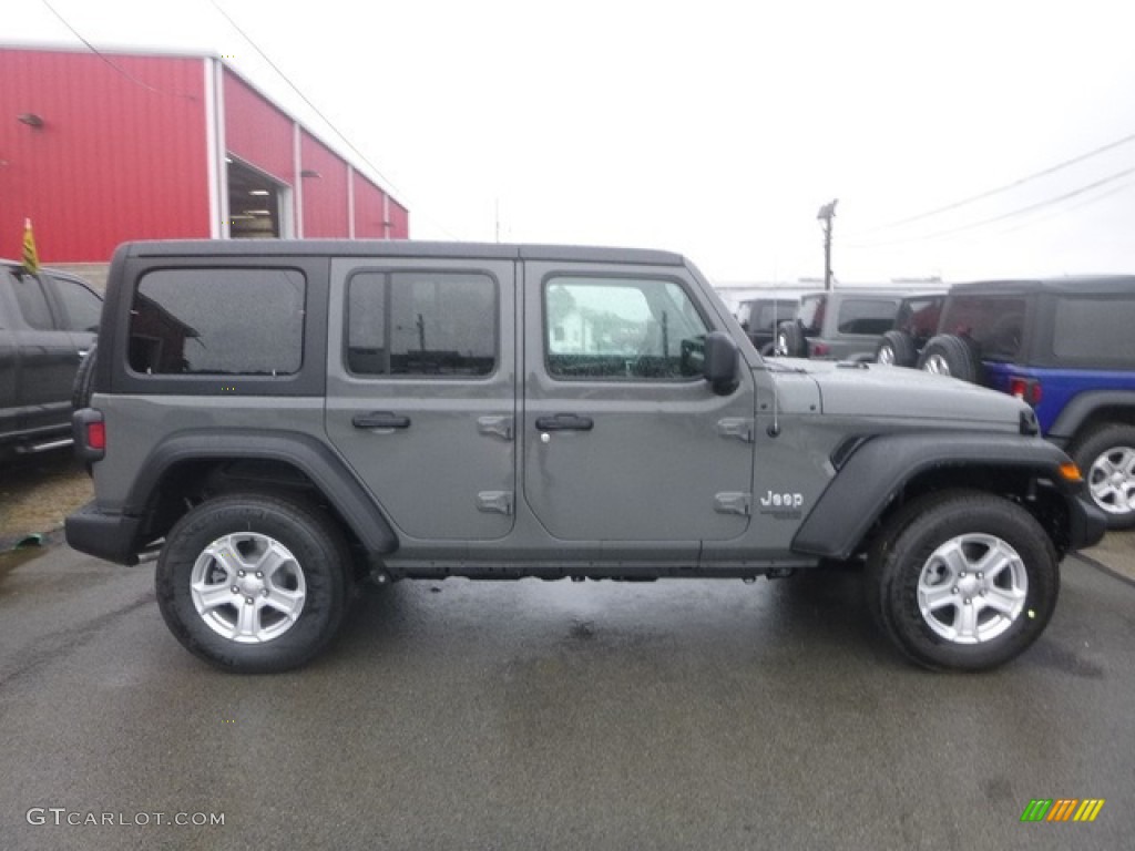 2020 Wrangler Unlimited Sport 4x4 - Sting-Gray / Black photo #6