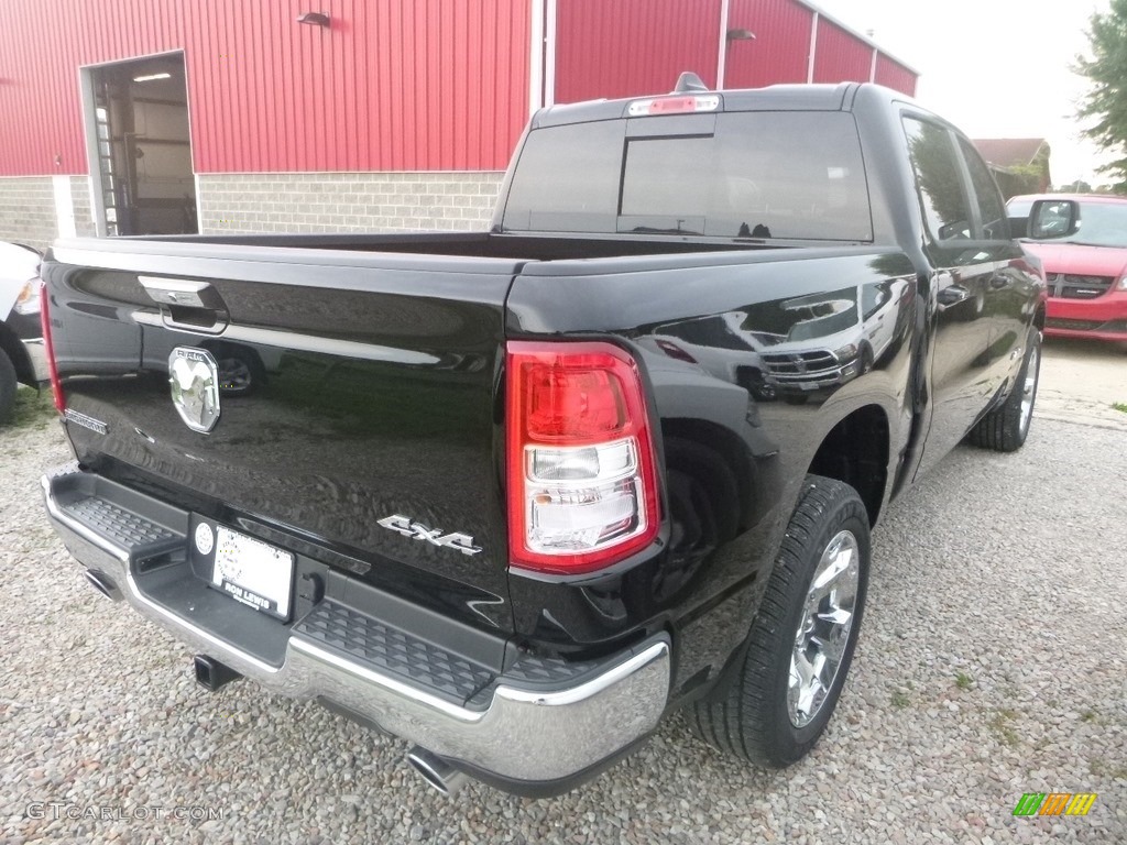 2020 1500 Big Horn Crew Cab 4x4 - Diamond Black Crystal Pearl / Black/Diesel Gray photo #5