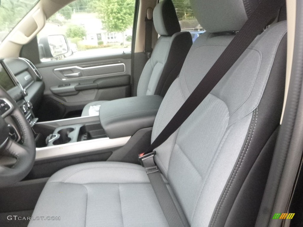 Black/Diesel Gray Interior 2020 Ram 1500 Big Horn Crew Cab 4x4 Photo #134811448