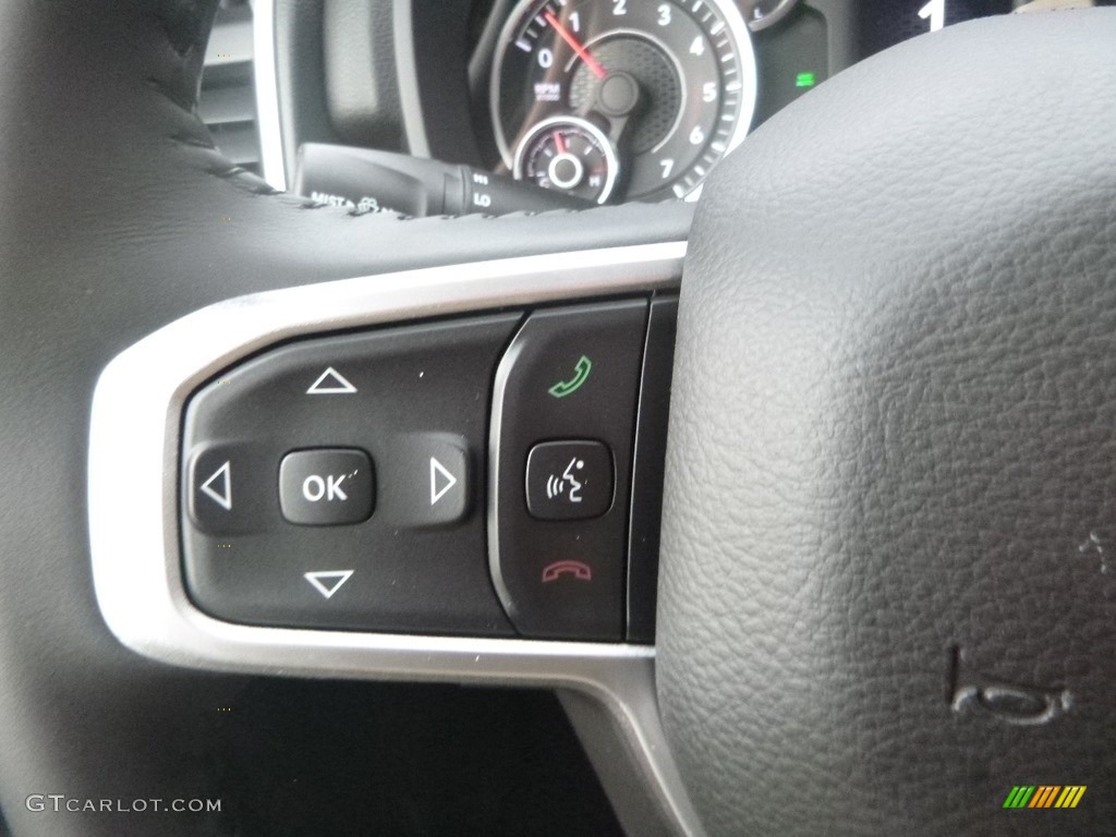 2020 1500 Big Horn Crew Cab 4x4 - Diamond Black Crystal Pearl / Black/Diesel Gray photo #18