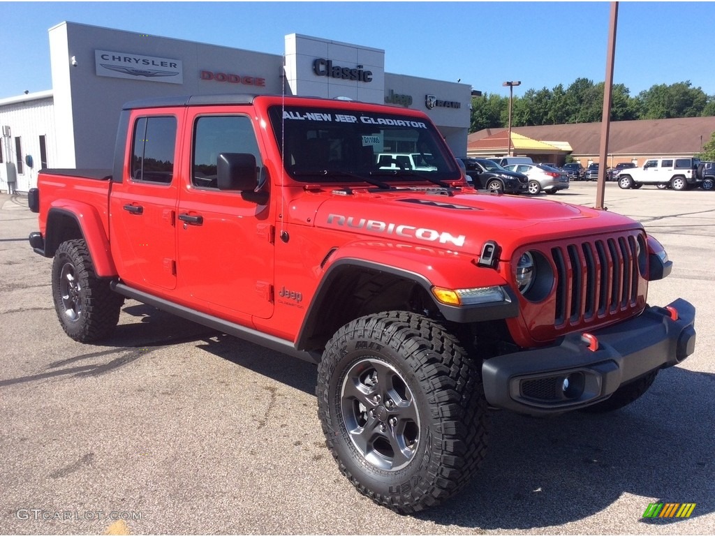 Firecracker Red Jeep Gladiator