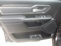 Black/Diesel Gray 2020 Ram 1500 Big Horn Night Edition Crew Cab 4x4 Door Panel