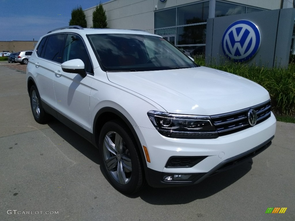 Pure White 2019 Volkswagen Tiguan SEL Premium 4MOTION Exterior Photo #134813227