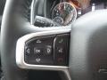 Black/Diesel Gray 2020 Ram 1500 Big Horn Night Edition Crew Cab 4x4 Steering Wheel