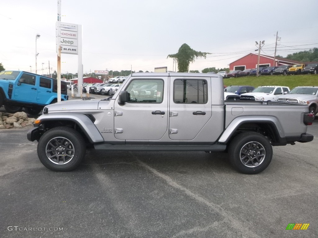 Billet Silver Metallic 2020 Jeep Gladiator Overland 4x4 Exterior Photo #134813341