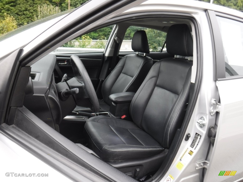 2017 Corolla XLE - Classic Silver Metalic / Black photo #15