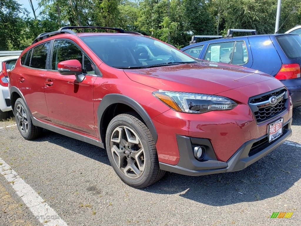 2019 Crosstrek 2.0i Limited - Venetian Red Pearl / Black photo #1